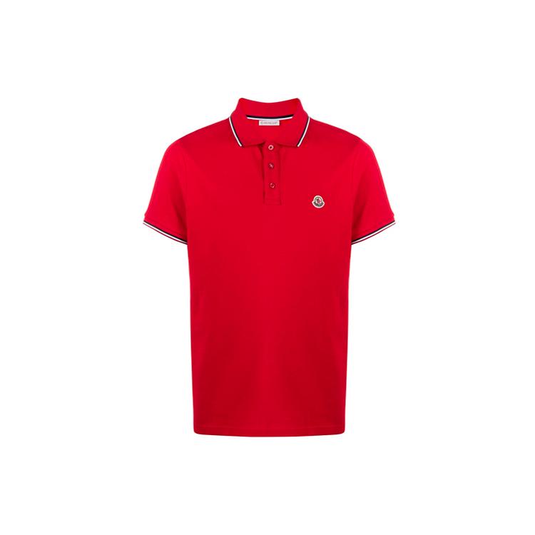 Moncler logo-appliqué cotton polo shirt 8A7030084556455