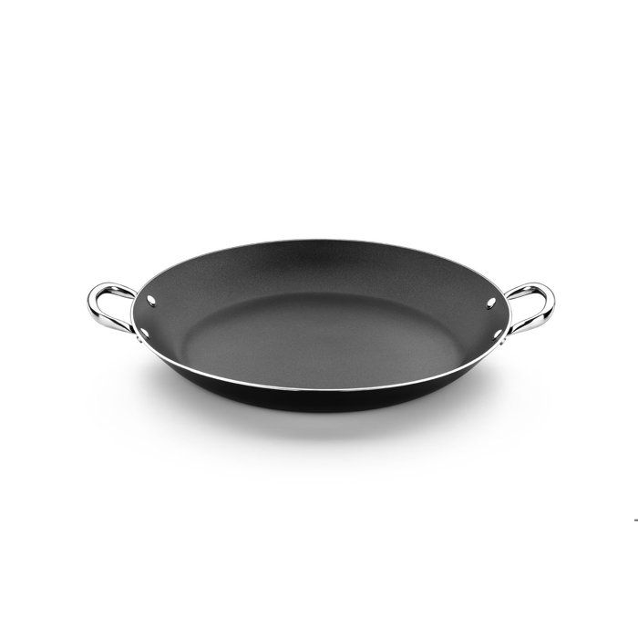 Poêle à Paella - MONIX - Résistant Plus - Aluminium Antiadhésif - 30 cm - Tous Feux dont Induction