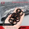 Oil-Resistant Nitrile Rubber O-Ring, Inner Diameter: 43.7/45/46.2/47.5/48.7/50mm X 5.3mm.