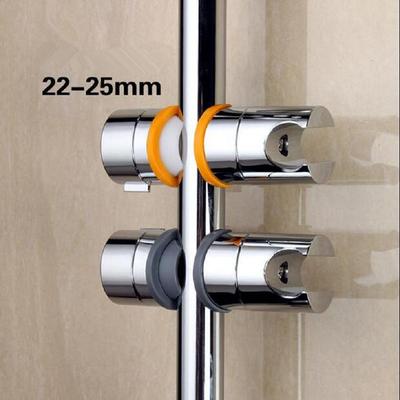 ABS Chrom Duschkopfhalter Einstellbar 22-25MM Badezimmer Duschhalterung Rack Gleitschiene Badezimmer Wasserhahn Zubehör