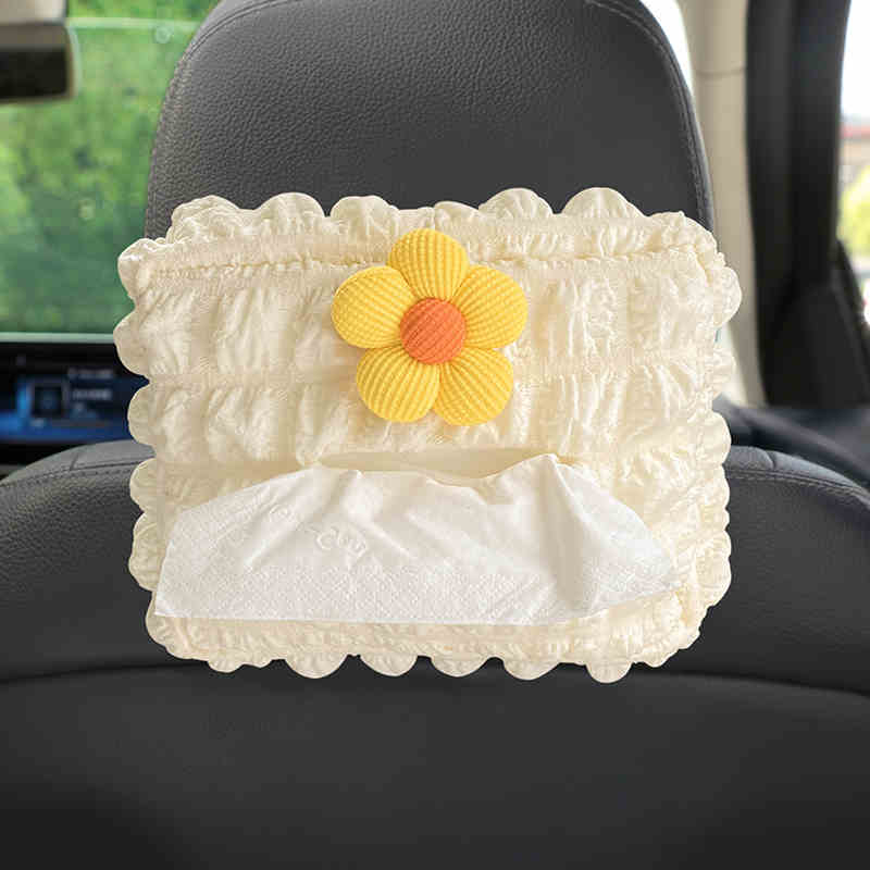 1Pcs Car Tissue Box Towel Sets Car Sun Visor Tissue Box Holder Auto Interior Storage Decoration for BMW Car Decor Accessories