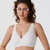 European and American Seamless Wire-free Underwear for Women, Comfortable and Thin Full-cup Bra