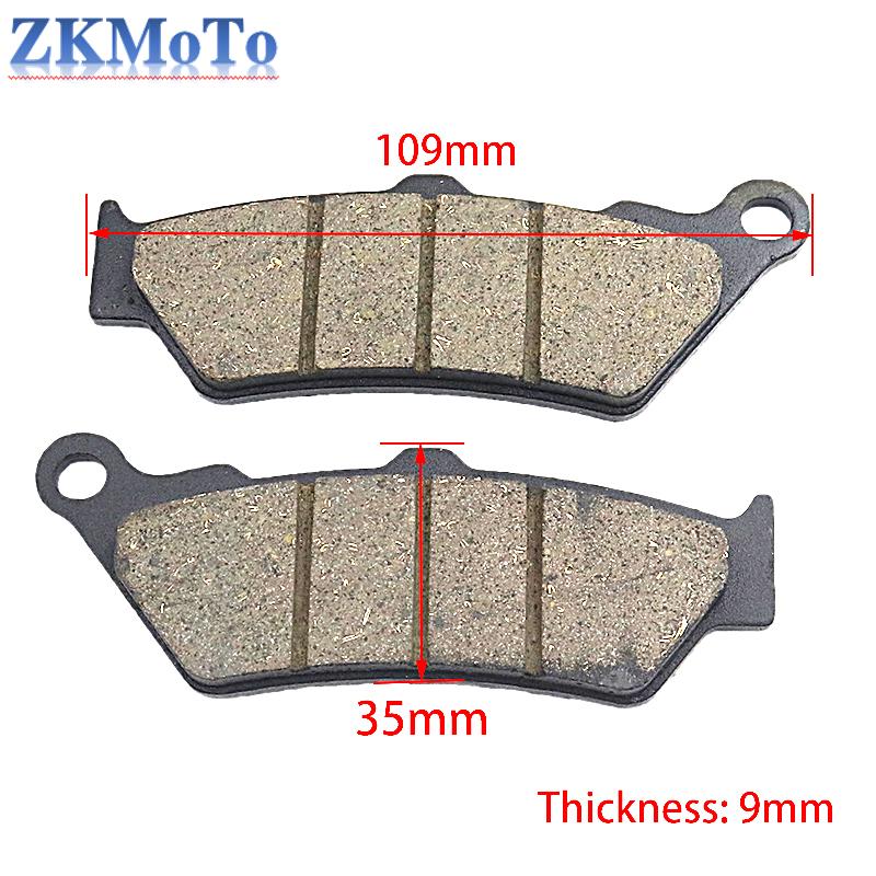 Motorrad Vorder- und Hinterradbremsbeläge für BMW F650 F650CS G650X F650GS F650ST F700GS F750GS F800GS F850GS 1997-2018 2019 2020 2021