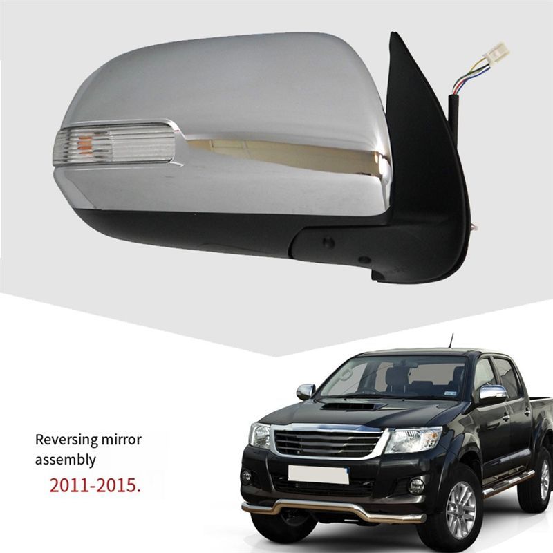 Car Rearview Mirror Assy For Toyota Hilux VIGO 2011-2015 Side Mirror LHD