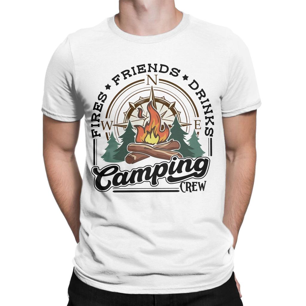 Camping Is My Therapy TShirt RV Campfire Graphic Tee for Outdoorsy People Relaxation  Nature Getaways T Shirts