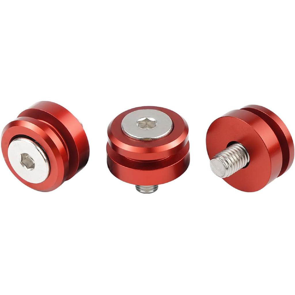 Bevinsee Shifter Base Bushings Compatible with Honda Civic FN2 Type R FD2 Type R 2006-2011 Red
