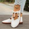 Retro Round Head Light Soft Sole Casual Shoes Women