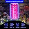 Rdutuok Led Neon Open Signs for Business,16.5"X 9" Light Up Open Signs Advertisement Board Electric Display Sign Powered by USB for Stores Window