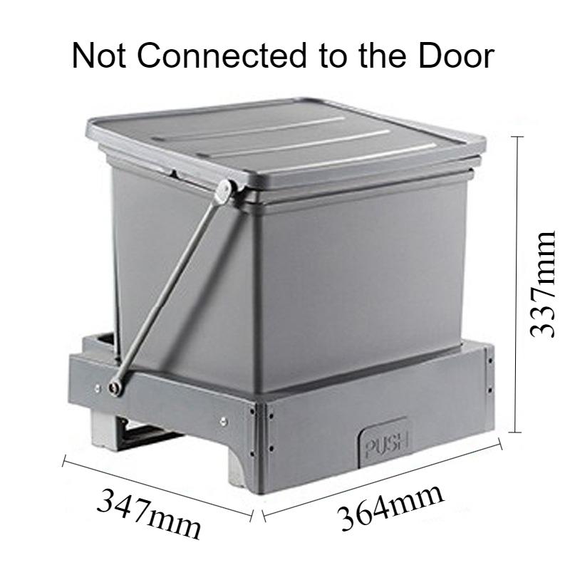 Кухонное мусорное ведро выдвижное мусорное ведро большой вместимости пластиковые мусорные баки многофункциональные роскошные мусорные ведра кухонные аксессуары