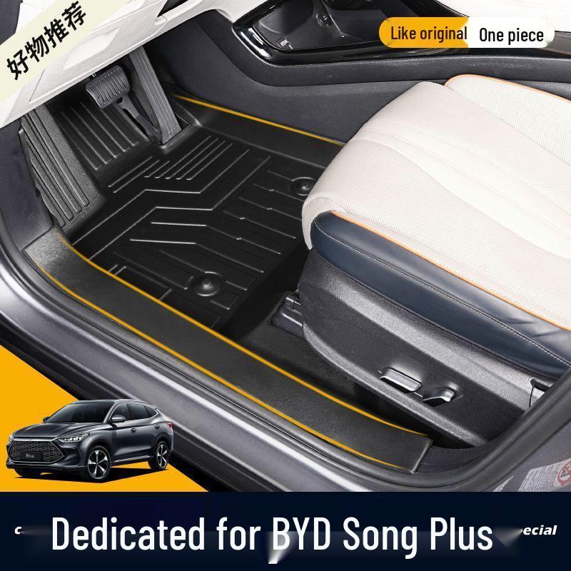 BYD Song Plus DMI/EV All-Inclusive TPE Floor Mats for New Energy Cars