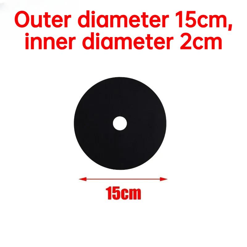 Non-Woven Reusable Tree Weed Control Barrier Protector Mat Eco-Friendly Root Protector Felt Cushion Gardening Fabric