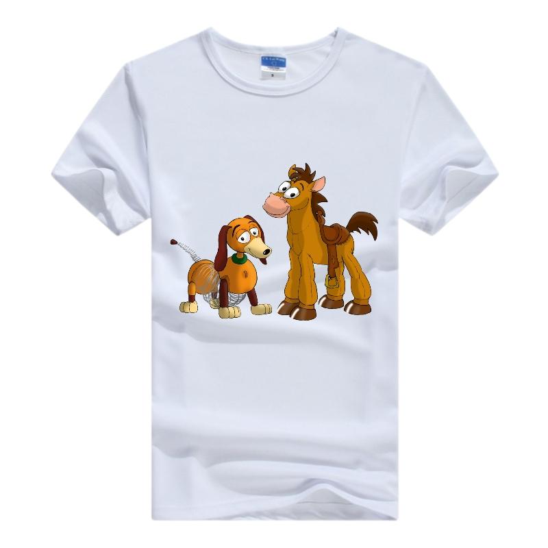 Casual Toy Story Tops White Clothing Short Sleeve Tees Plus Size Blouses Unisex Harajuku Aesthetic Kpop Y2K T-shirts