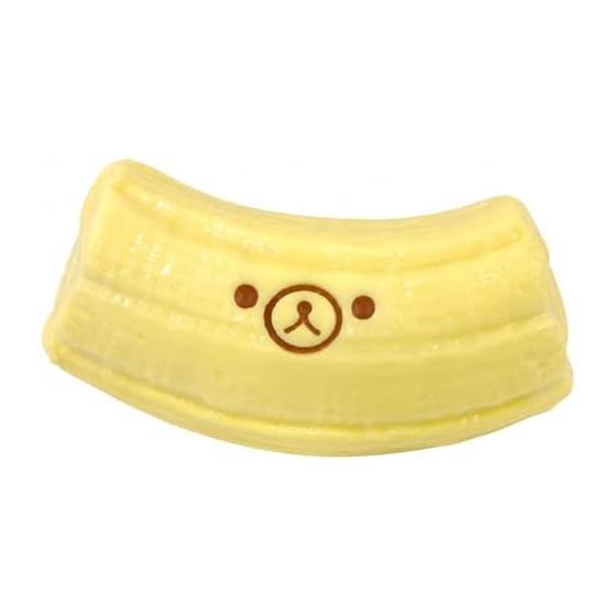 Squishy Bear Banana Toy, Low Resilience [Mochi and Highly Durable Silicone] Stress Relief Goods, Squeezable Toy, Kill Time, Decompression, Sensory