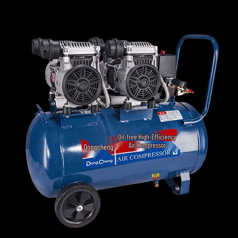 Dongcheng Low-Noise Oil-Free Air Compressor CN Plug (adapter Included)