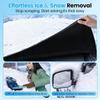 Car Windshield Cover for Ice and Snow - Automotive Windshield Snow Covers with Side Window & Rearview Mirror Protector, Winter Magnetic Car Anti-Snow