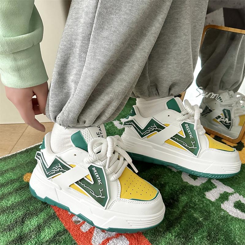 2025 Fashion Original Men Sneakers Couples Platform Skateboard Shoes Size 36-44 High-Quality Women's Sports Shoes Clunky Sneaker
