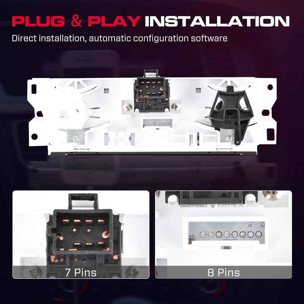 Chevrolet 2004-2012 A/C Heater Control Panel Switch (25841856)
