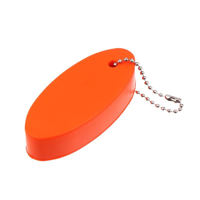 Oval Foam Floating Buoyant Keychain For Water Sports Marine Boat Swimming Kayak Rafting Key Canoe Keyring Surf Accessory
