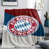 1pc FC Bayern Munich Print Flannel Blanket, High quality Comfortable for All Seasons, Home Decor, Warmth and Comfort, Perfect for Christmas Gifts47