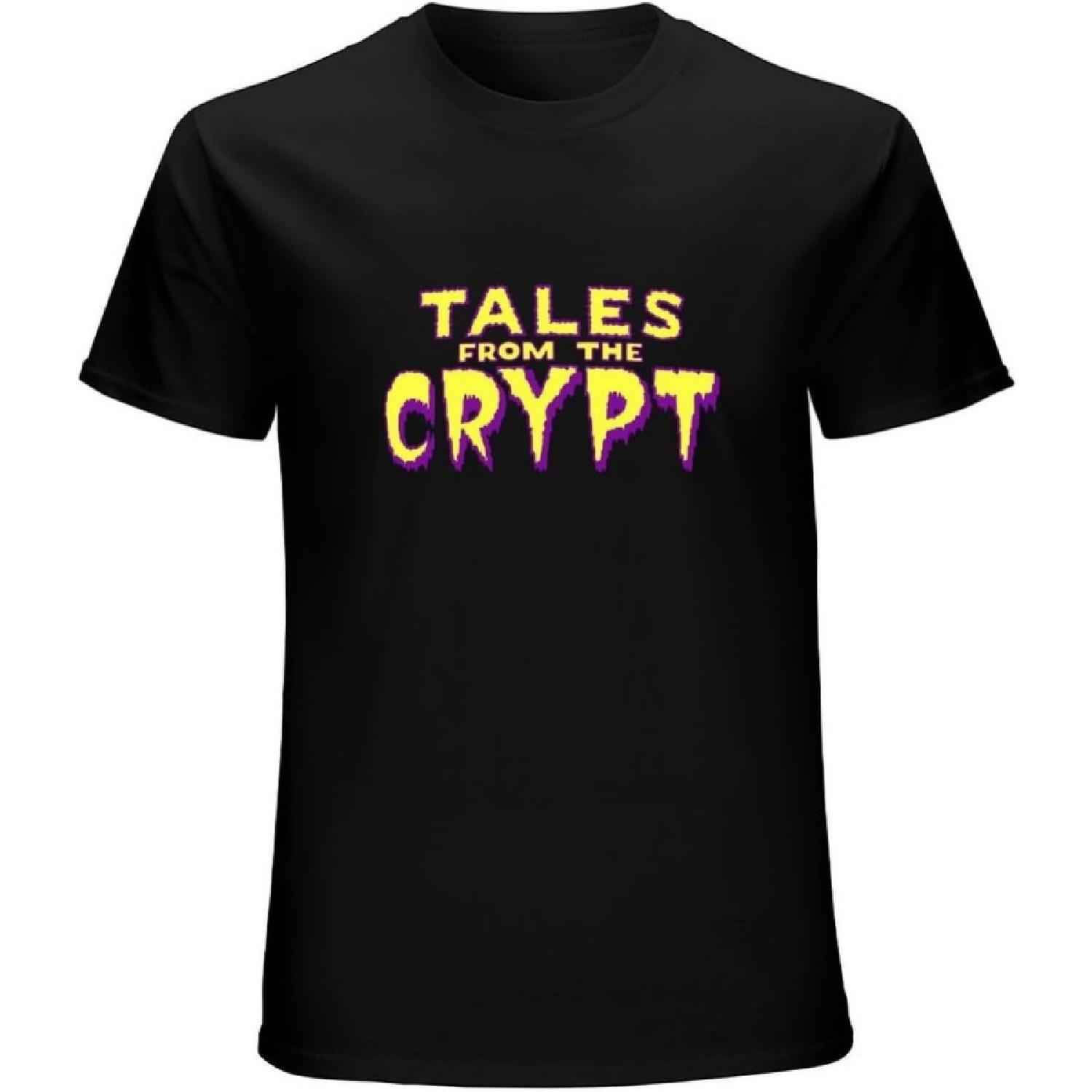 BAOXIANFU Tales from The Crypt Horror Movie Casual Round Neck T Shirt Black XXXXXL разноцветный