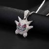 Hip Hop Funny Pokemon Men's and Women's Jewelry Pendant Necklace