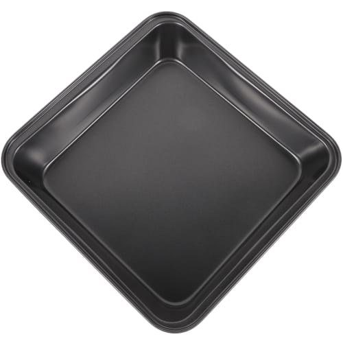 

POPETPOP Oven Tray, Direct-Fire Rectangular Baking Tray, Carbon Steel, for Cakes, Pancakes, Reheating, and Grilling Fish, 27.5x27cm