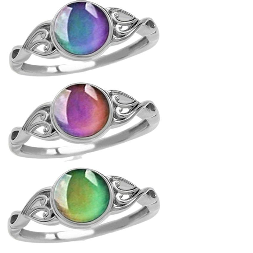 Yingqi's lightweight and elegant women's color-changing ring. Guaranteed no color change or your money back.