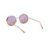 Swarovski Fresh And Elegant Series Minimalist Half Frame Alloy Round Sunglasses Women sunglasses SK0280-H-33U