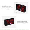 Multifunction Voltimetro Digital Time Clock Thermometer Voltmeter DC12V LED Display for Motorbike Boats Car