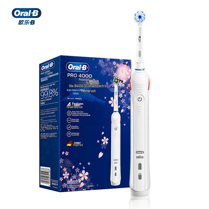 

Oral-B P4000 3D Sonic Electric Toothbrush