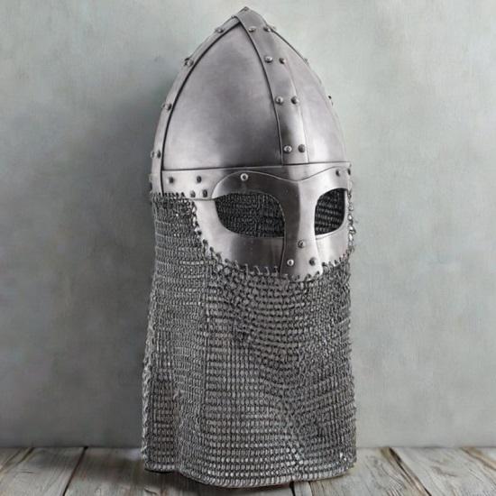 

Cosplay Medieval Helmet Costume Viking Warrior Helmet With Medieval Decor