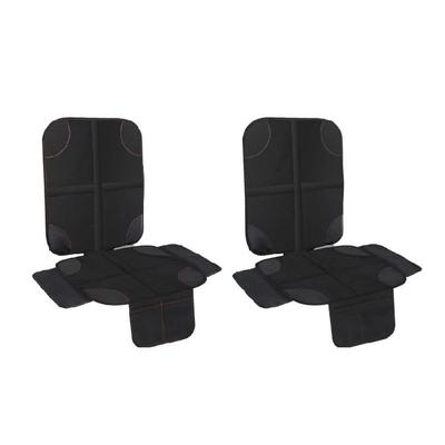 Seats Protector Scratch Resistant Auto Seats Cover with Storage Pocket Thickened Padding Auto Accessory Anti Slip Mat