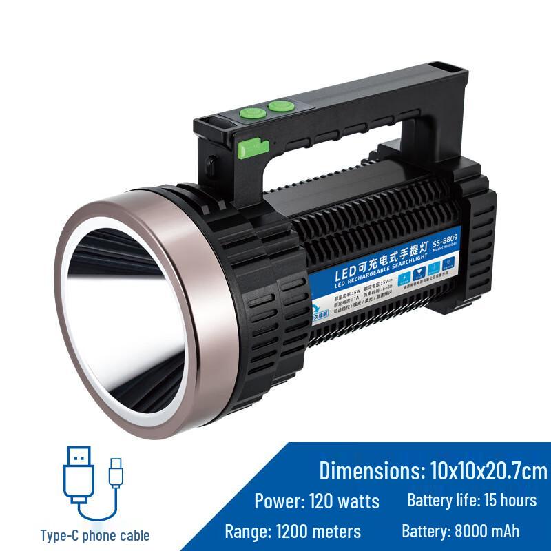 Lurong High-Power Rechargeable LED Outdoor Lighting
