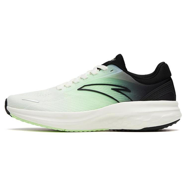 

new Anta LingFeng Anti Slip Wear Resistant Low Top Running Shoes Men s White Green Black 40.5