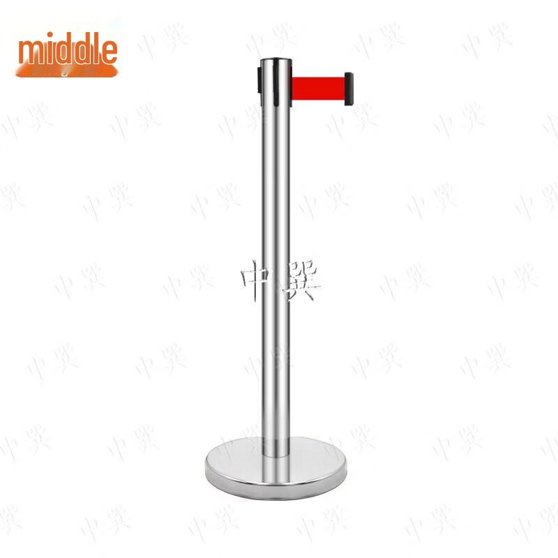 Stainless Steel Retractable Queue Barrier