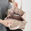 Small Tote Synthetic 1051 Women's Bag, Sub-Bag, Stylish, Leather, LT.Square.Classic-C