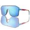 Fashion Square Big Frame Sunglasses Men Women Cycling Windproof Uv Protection Goggles Outdoor Sports Driving Travel Eyewear