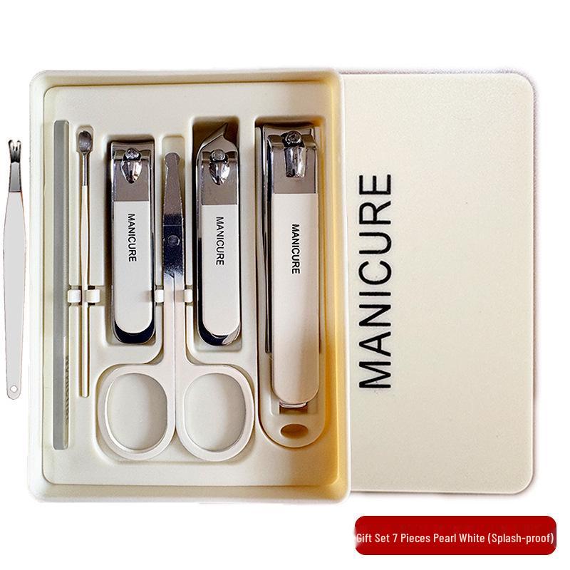 Portable Candy Color Nail Clipper & Manicure Set with Ear Pick
