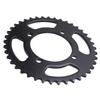 Zahnkranz hinten Schwarz Stahl 76mm 41 Zähne Hinterrad-Kettenrad für Elektrofahrräder Motorräder Strandfahrzeuge