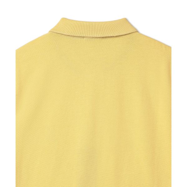Polo Ralph Lauren SS24 Einfarbig Kleines Pony Gestickt Gerades Lässiges Kurzarm-Poloshirt Damenoberteile Gelb WMPOKNINB920164-700