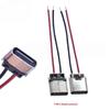 5Pcs 2Pin Micro Usb Type C Male Female Jack Welding Wire Straight Connector For Mobile Phone Charging Port Socket