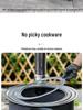Portable Wood-Burning Stove for Home and Outdoor Use - Large Wok Stand, Clay Pot Compatible, Ideal for Rural Areas and Camping