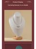 Fabric Multicolor Tapered Neck Jewelry Display Stand