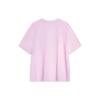 Li Ning Chinese Cultuur Serie Bedrukte Letter Pullover Verlaagde Schouder T-shirt Dames T-shirts Kersenbloesemroze AHST226-5