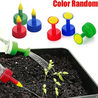 6 Teile/satz Garten Pflanze Bewässerung Sprinkler Flasche Kappe Düse DIY Mini Bewässerung Kopf Geeignet für Indoor und Outdoor Kindergarten Topf