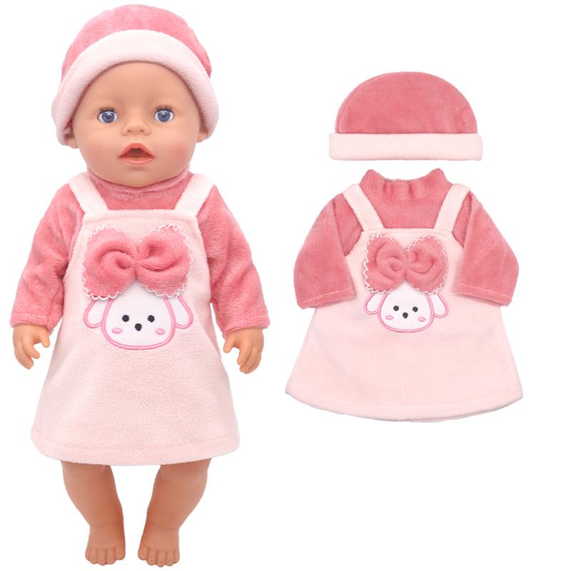 Baby-Puppe Kleidung Strampler für 40cm 38cm Baby-Puppe Mantel Winterkleidung Dropshipping