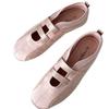 2025 Spring and Autumn New Square Head Satin Gentle Evening Wind Mary Jane Shoes Light Mouth Soft Sole Ballet Flat Single Shoes Women