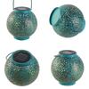 Kolip Outdoor Solar Hanging Lantern Lights, Auto On/Off Waterproof Metal LED Solar Powered Garden Lamp For Patio Backyard
