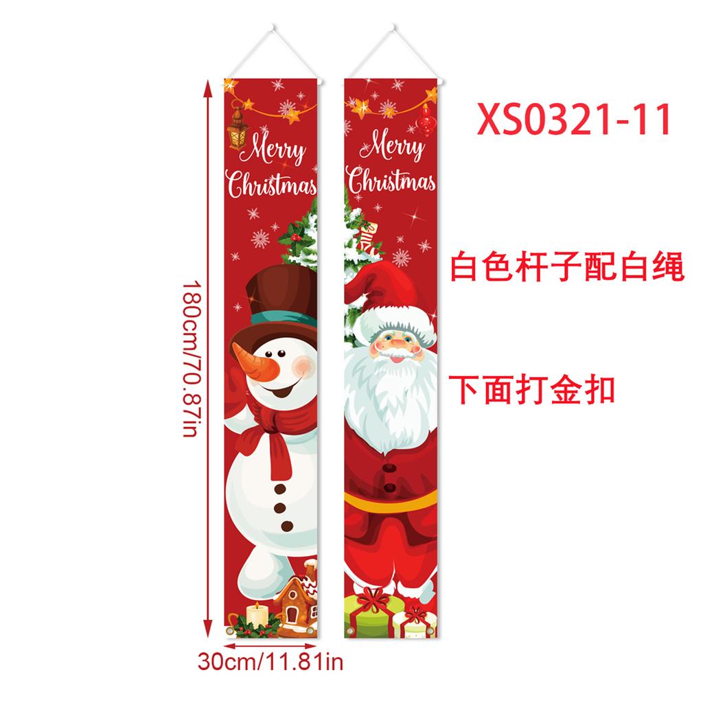 Christmas Nutcracker Shaped Door Couplet Navidad Natal Noel Wall Hanging Merry Christmas Decorations For Home 2025 New Year 2025