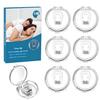 Anti-Snoring Aids, Set of 6, Nose Clips, Anti-Snoring Devices, Anti-Mouth Breathing, Nasal Cavity Dilation, Nose Breathing, Effective for Better Sleep
